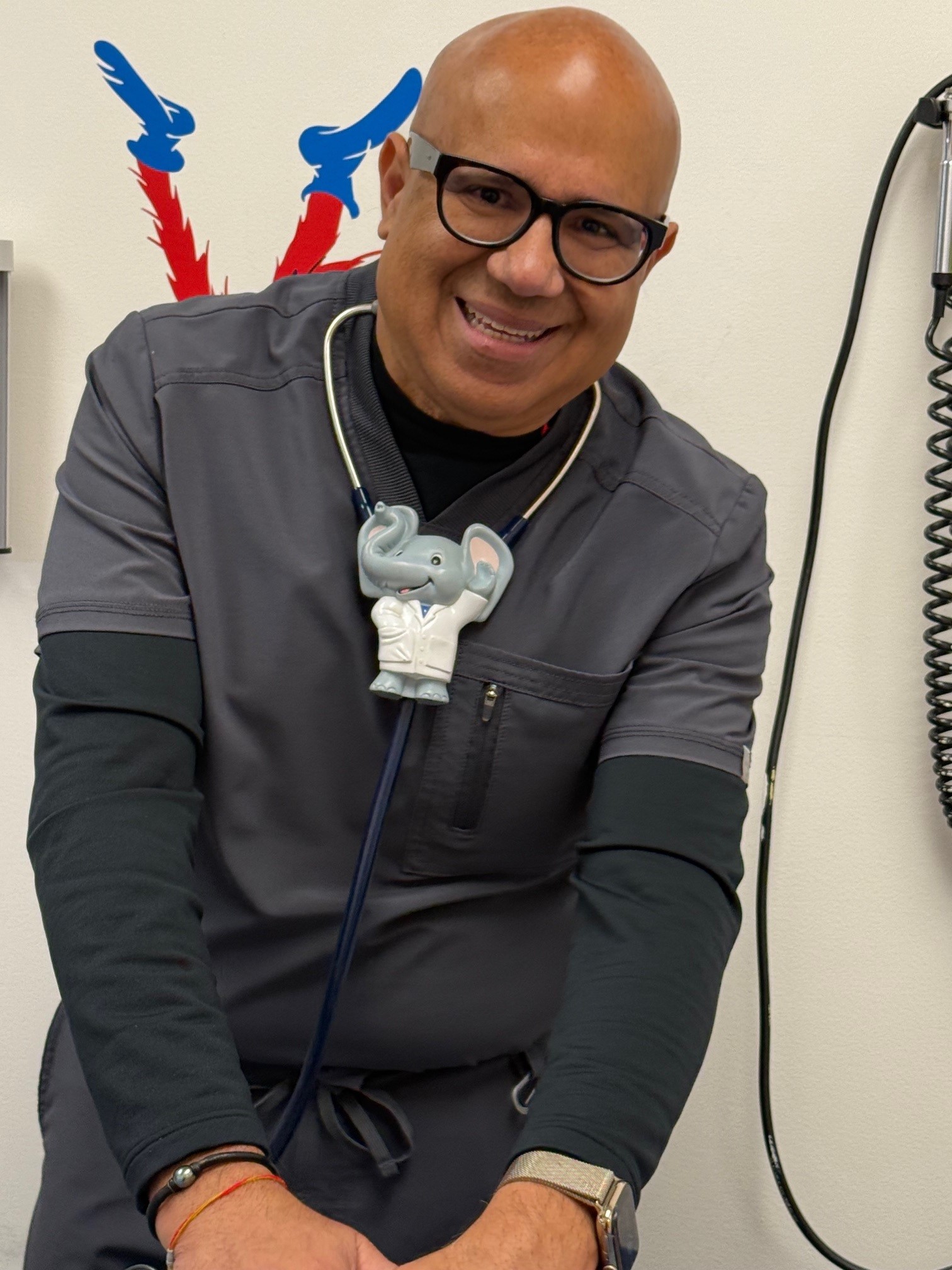 Dr. Jain Smiling Lauren Rogers, PA