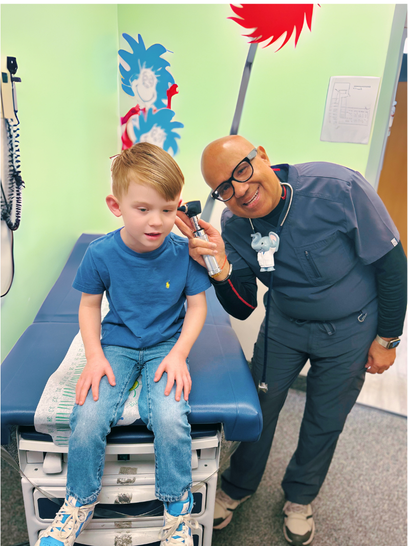 Dr. Lalit Jain and patient Dr. Lalit Jain and patient